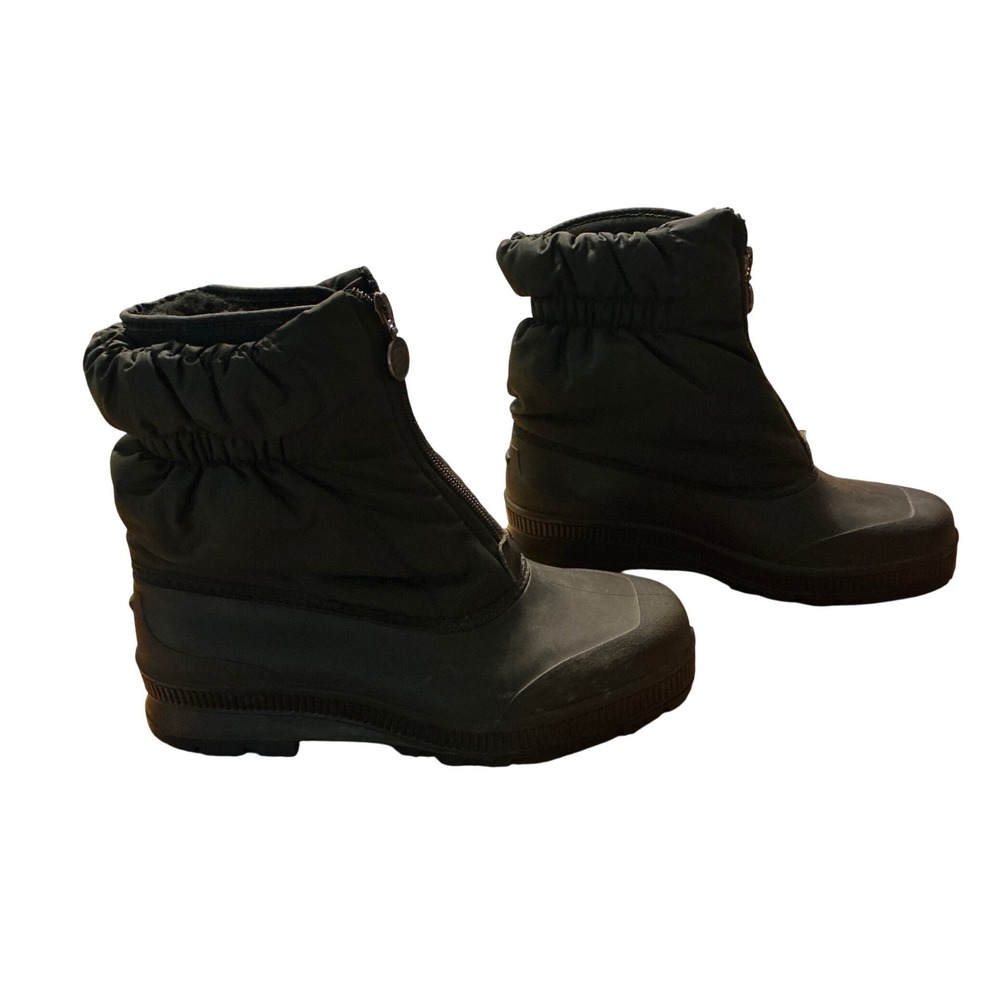Sorel Black Winter Rain Boots